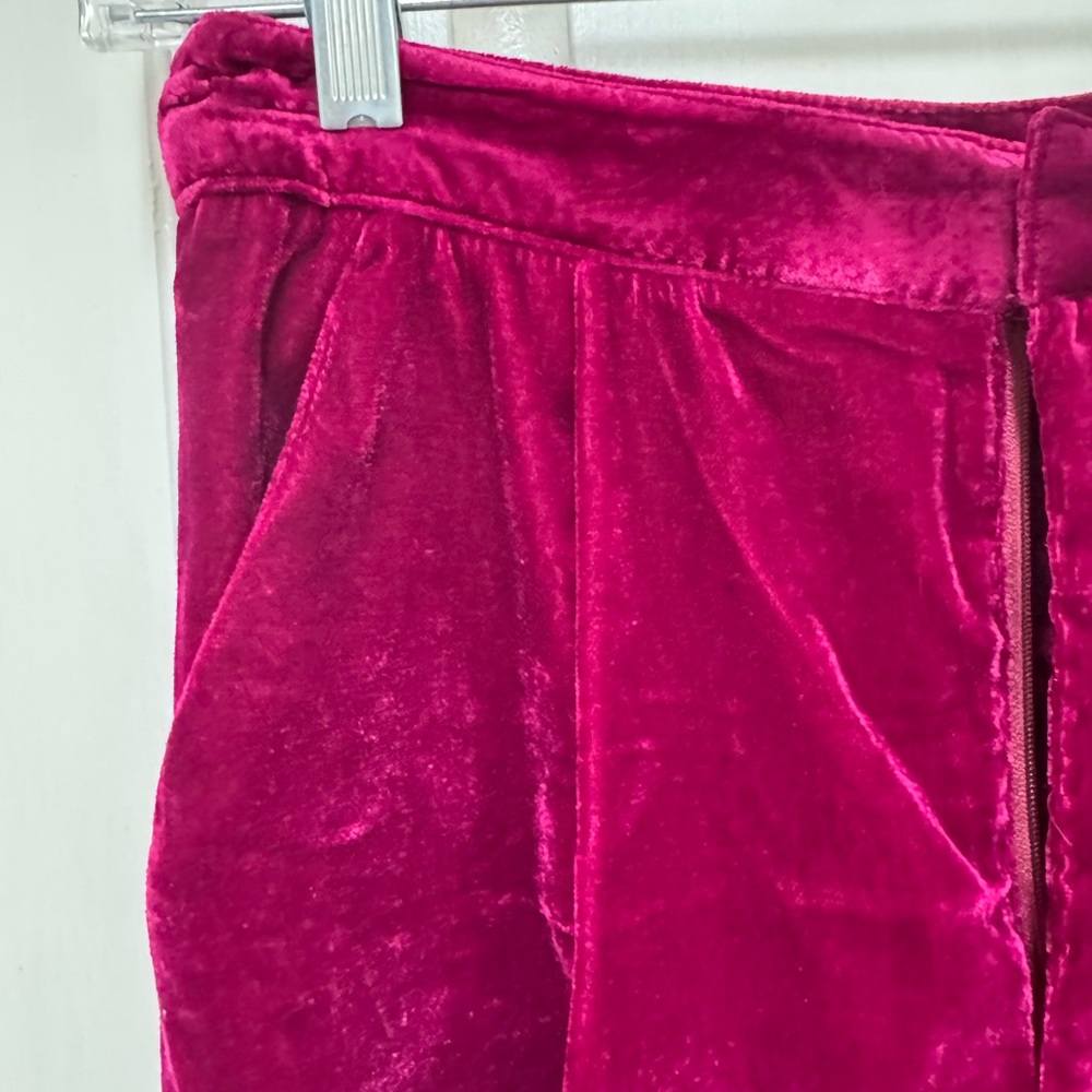 Know One Cares Velvet Pants - Picture 2 of 5